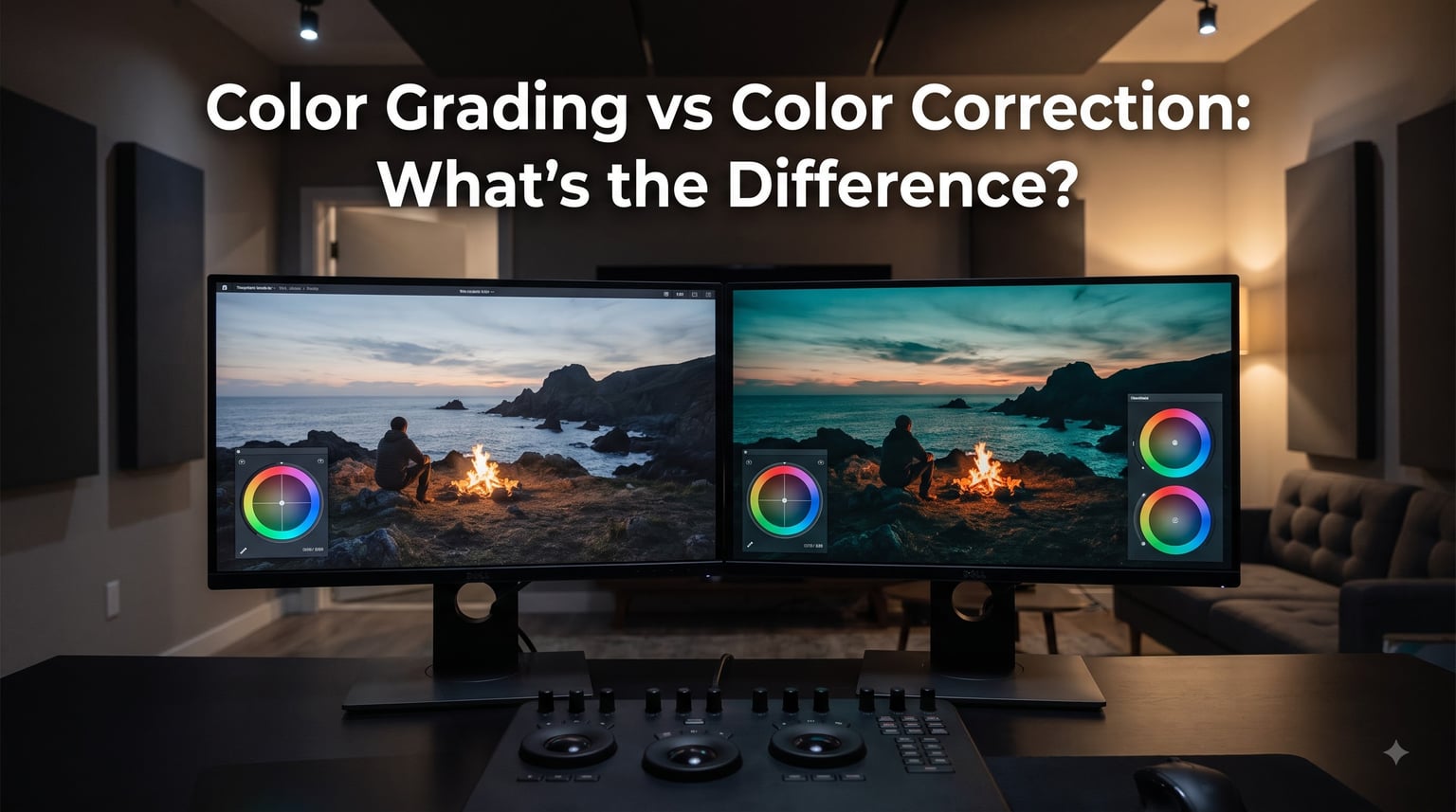 Color Grading vs Color Correction: What's the Difference?