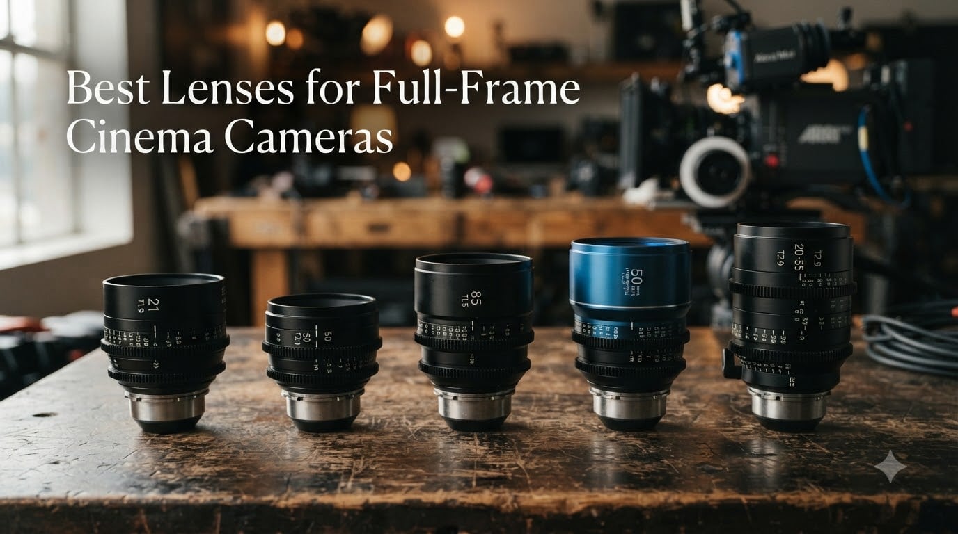 Best Lenses for Full-Frame Cinema Cameras
