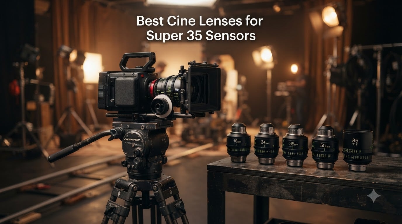 Best Cine Lenses for Super 35 Sensors