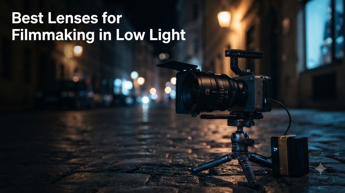 Best Lenses for Filmmaking in Low Light