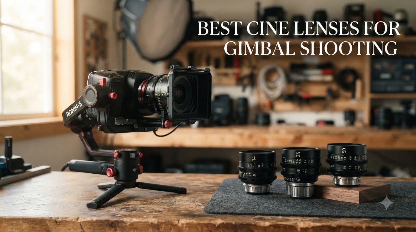 Best Cine Lenses for Gimbal Shooting