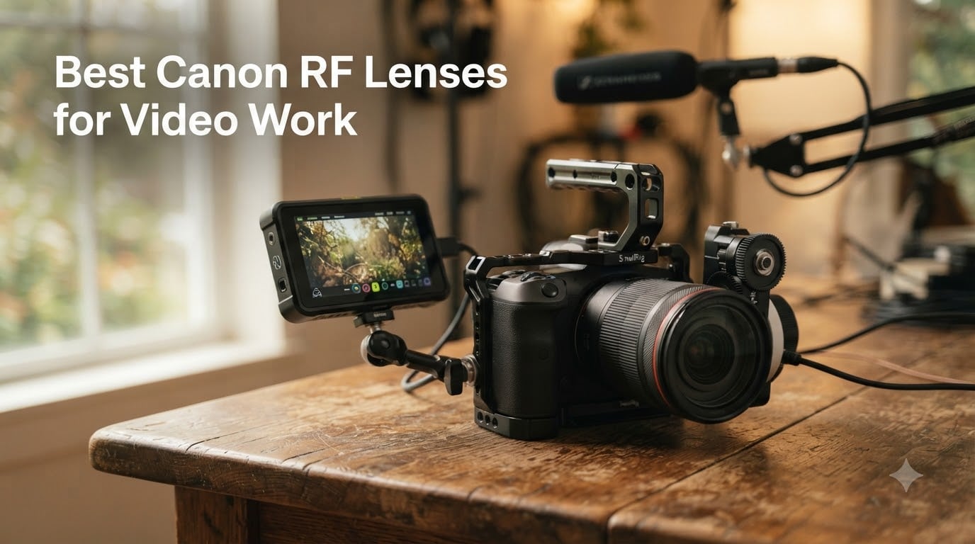 Best Canon RF Lenses for Video Work