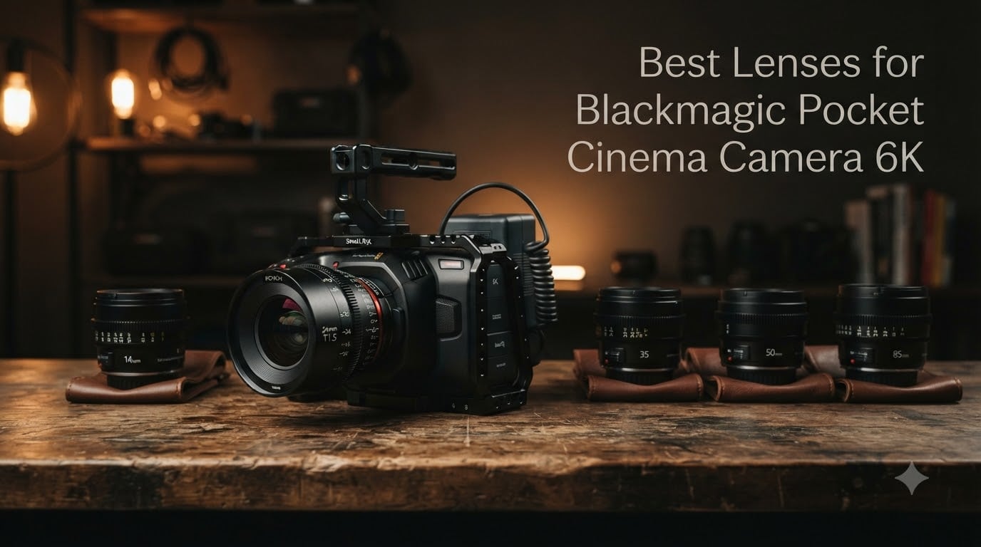 Best Lenses for Blackmagic Pocket Cinema Camera 6K