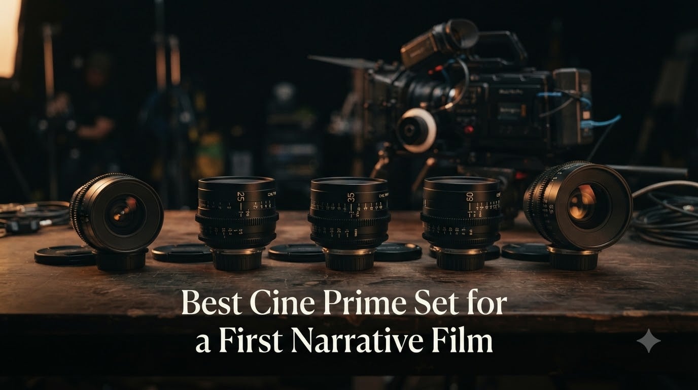 Best Cine Prime Set for a First Narrative Film