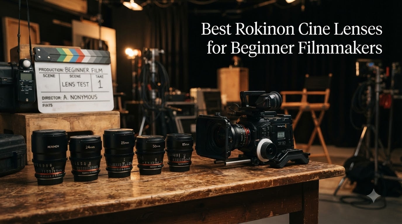 Best Rokinon Cine Lenses for Beginner Filmmakers