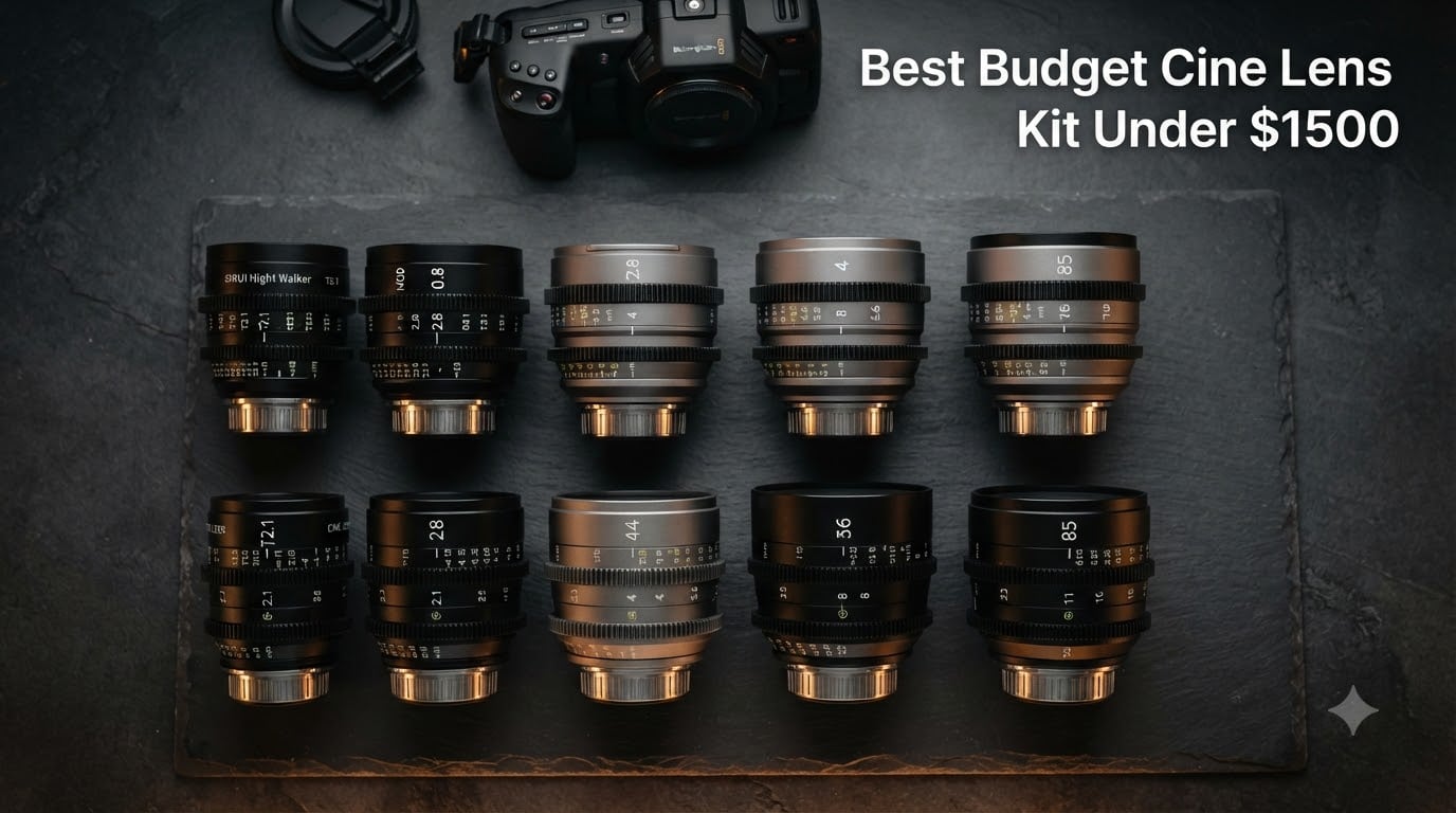 Best Budget Cine Lens Kit Under $1500