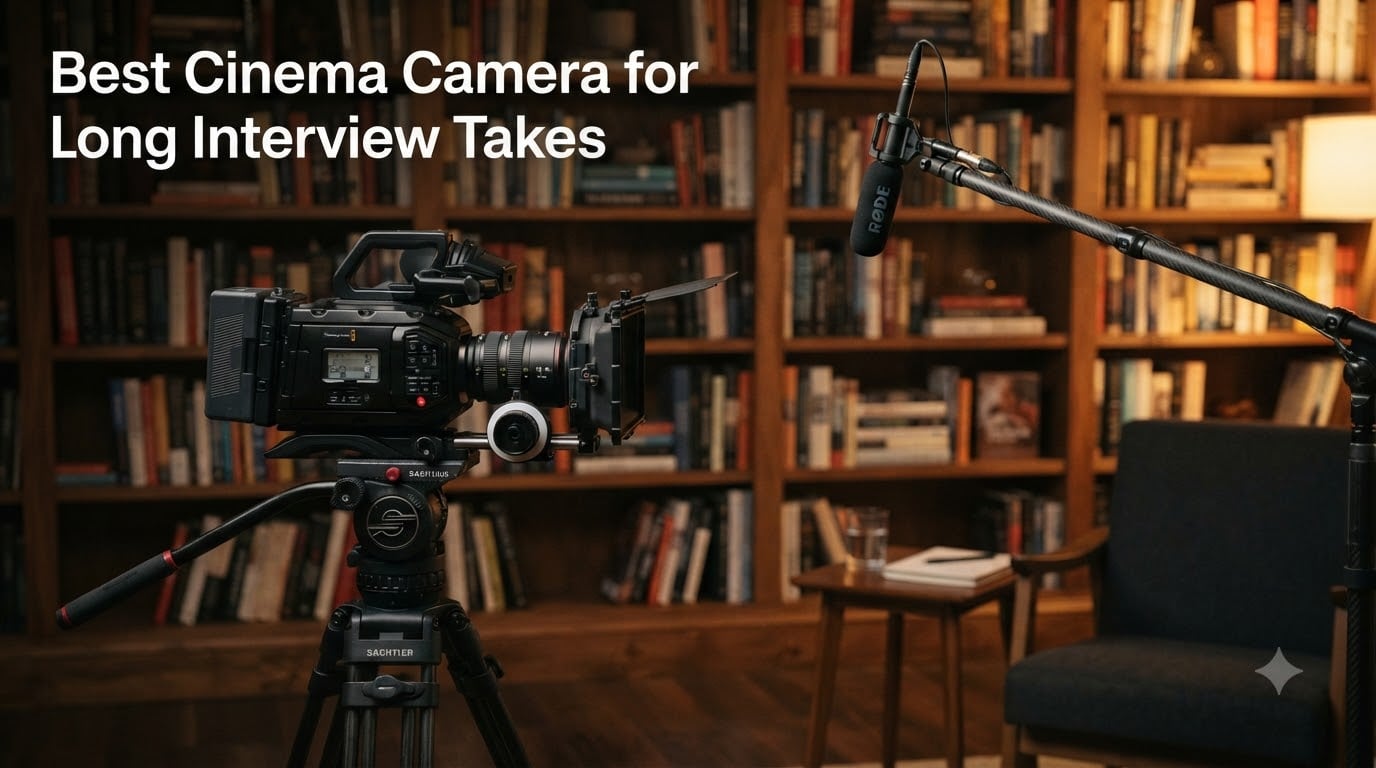 Best Cinema Camera for Long Interview Takes