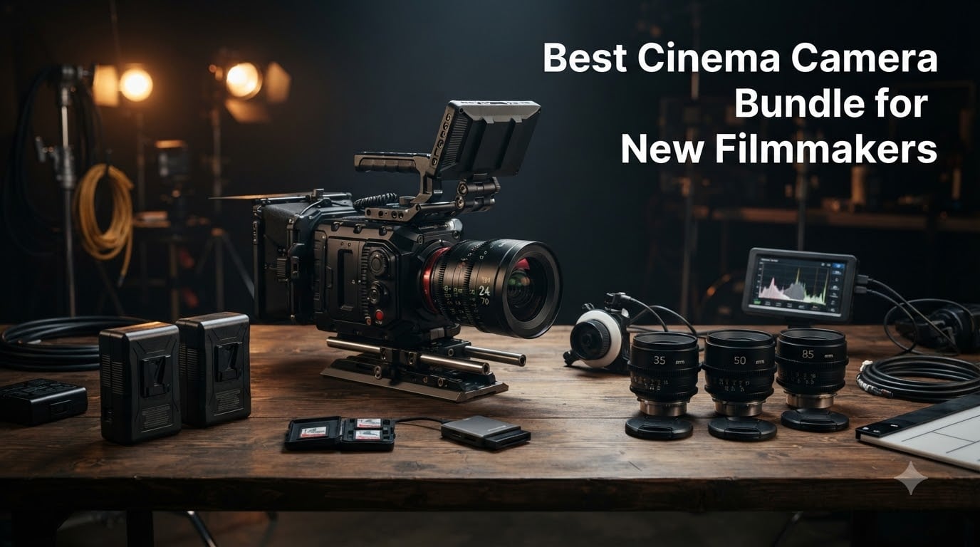 Best Cinema Camera Bundle for New Filmmakers