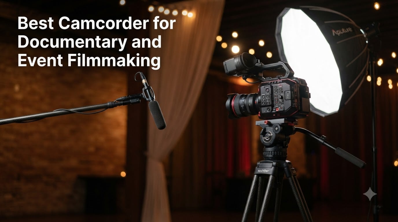 Best Camcorder for Documentary and Event Filmmaking