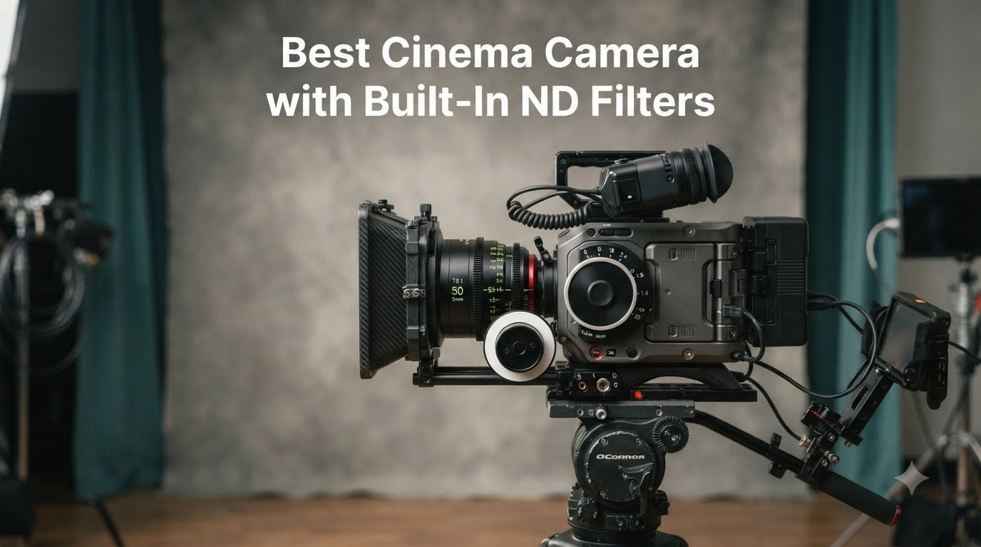 Best Cinema Camera with Built-In ND Filters
