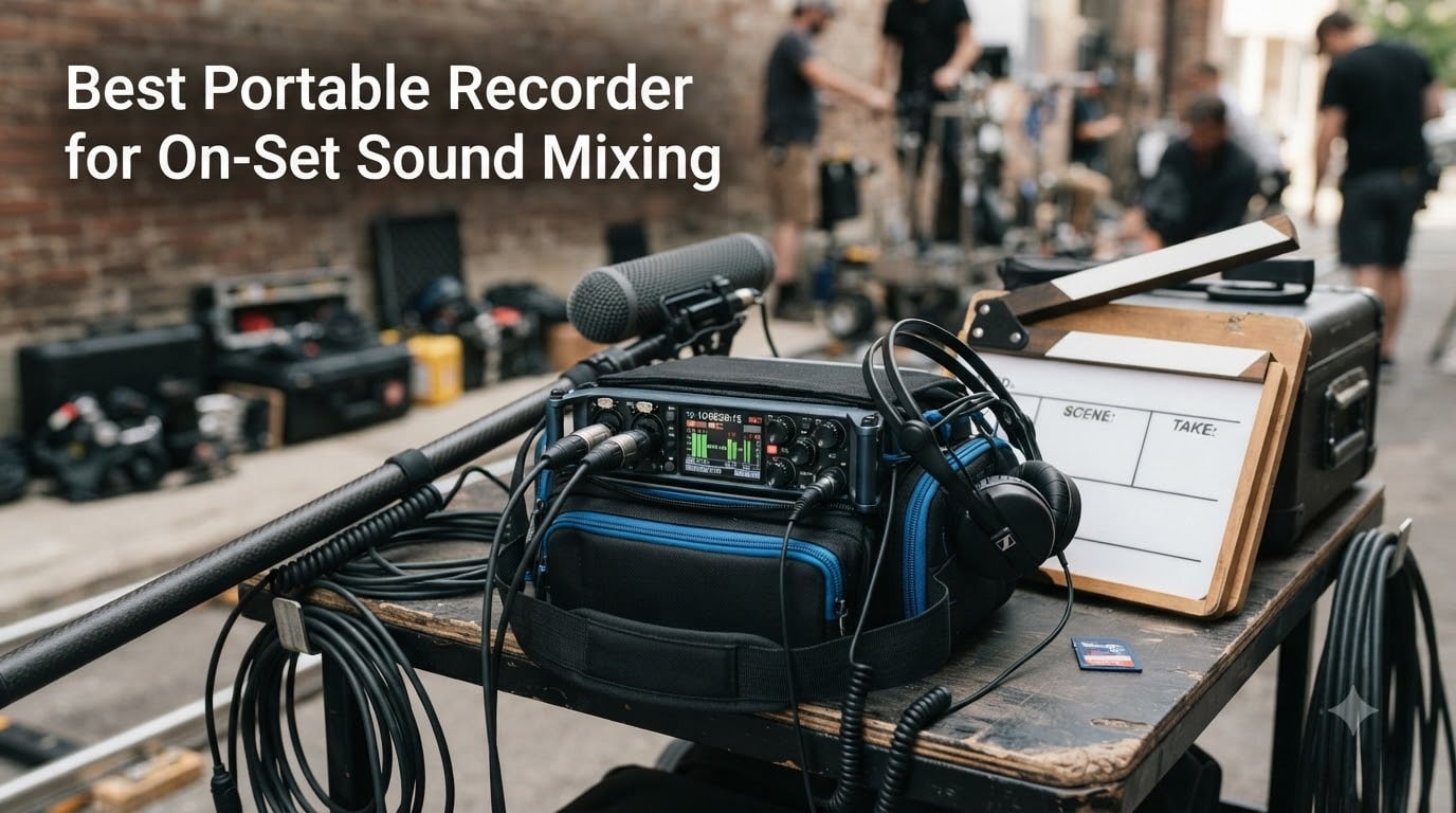 Best Portable Recorder for On-Set Sound Mixing