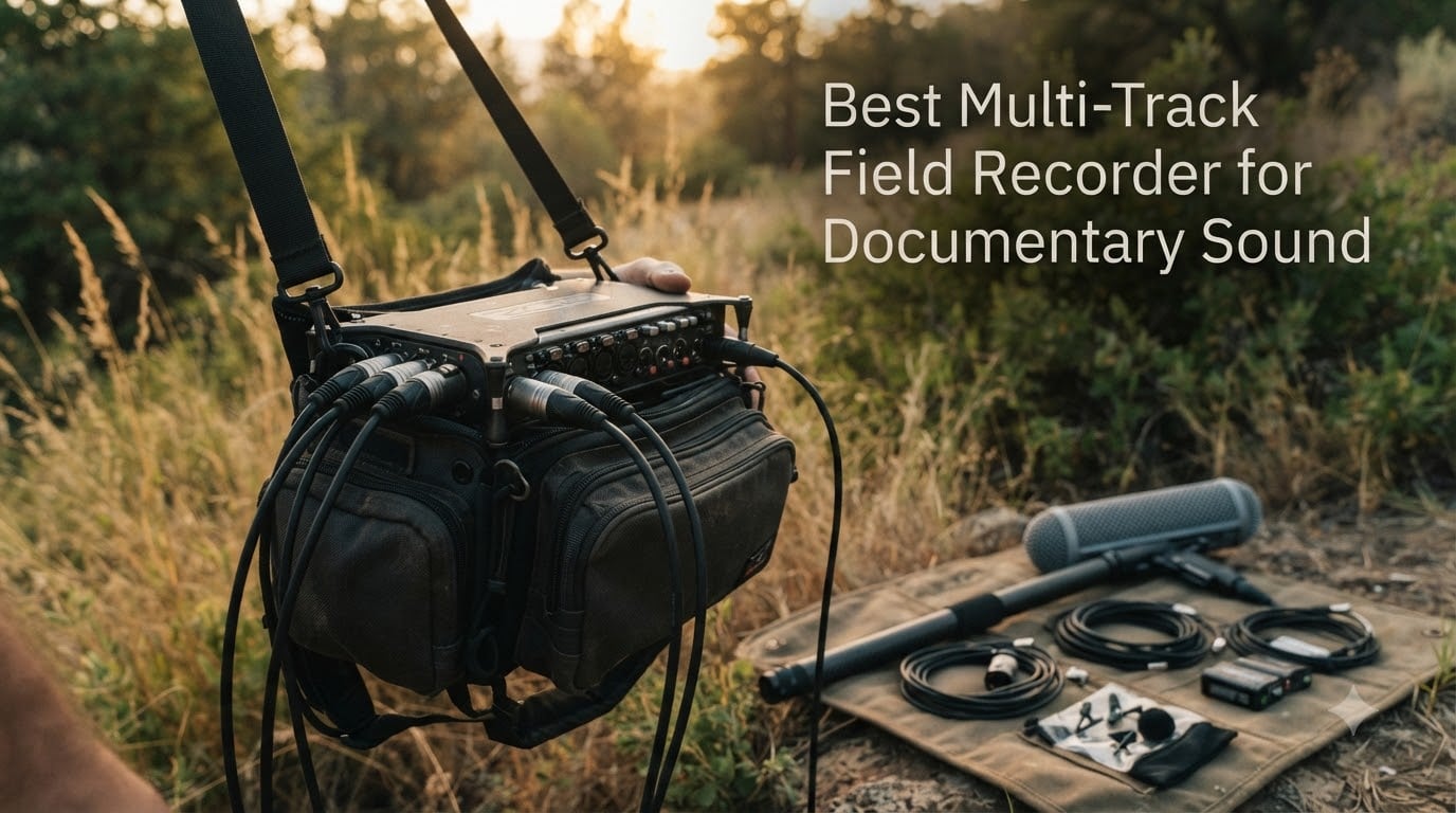 Best Multi-Track Field Recorder for Documentary Sound