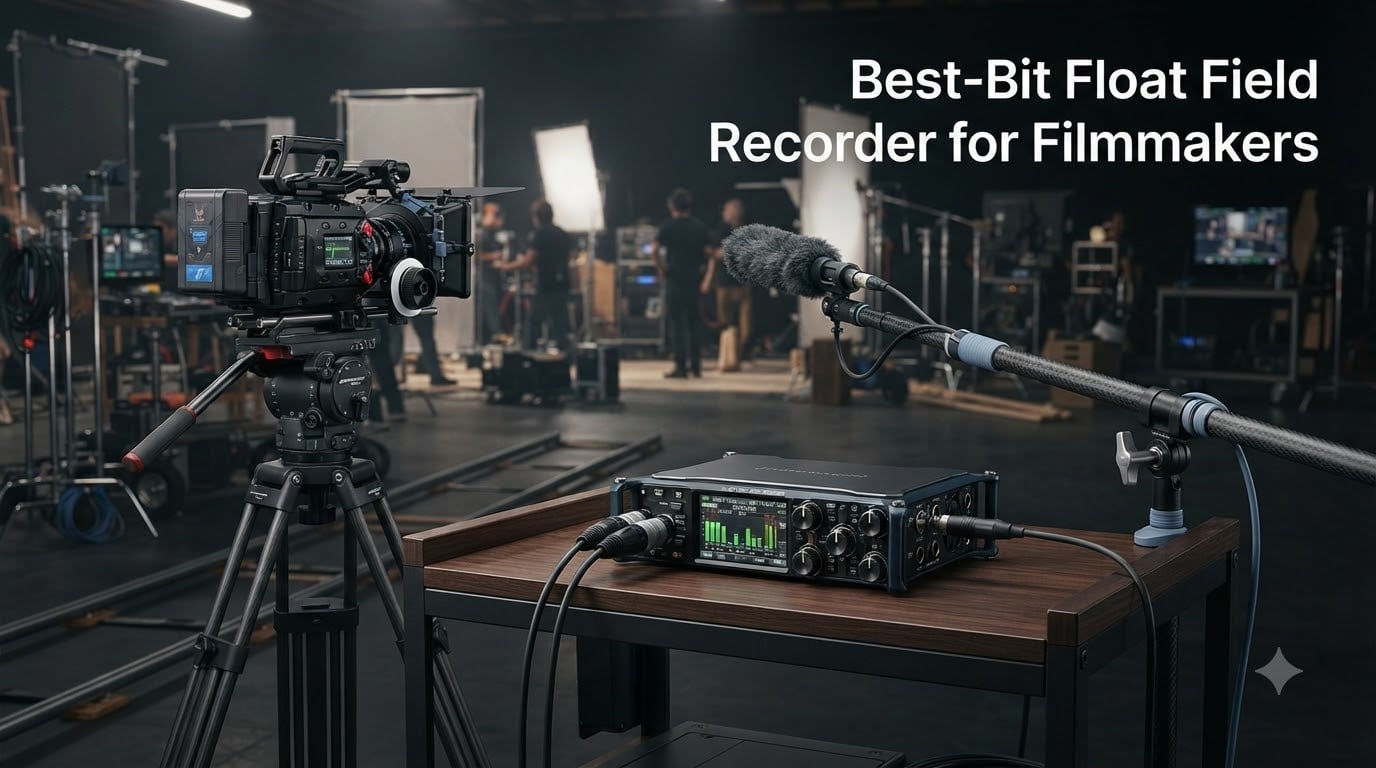 Best 32-Bit Float Field Recorder for Filmmakers