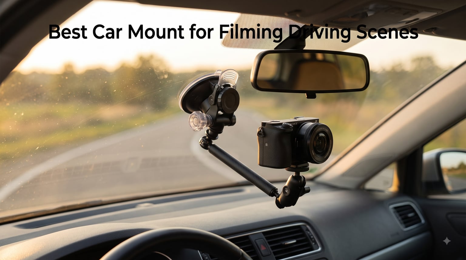 Best Car Mount for Filming Driving Scenes