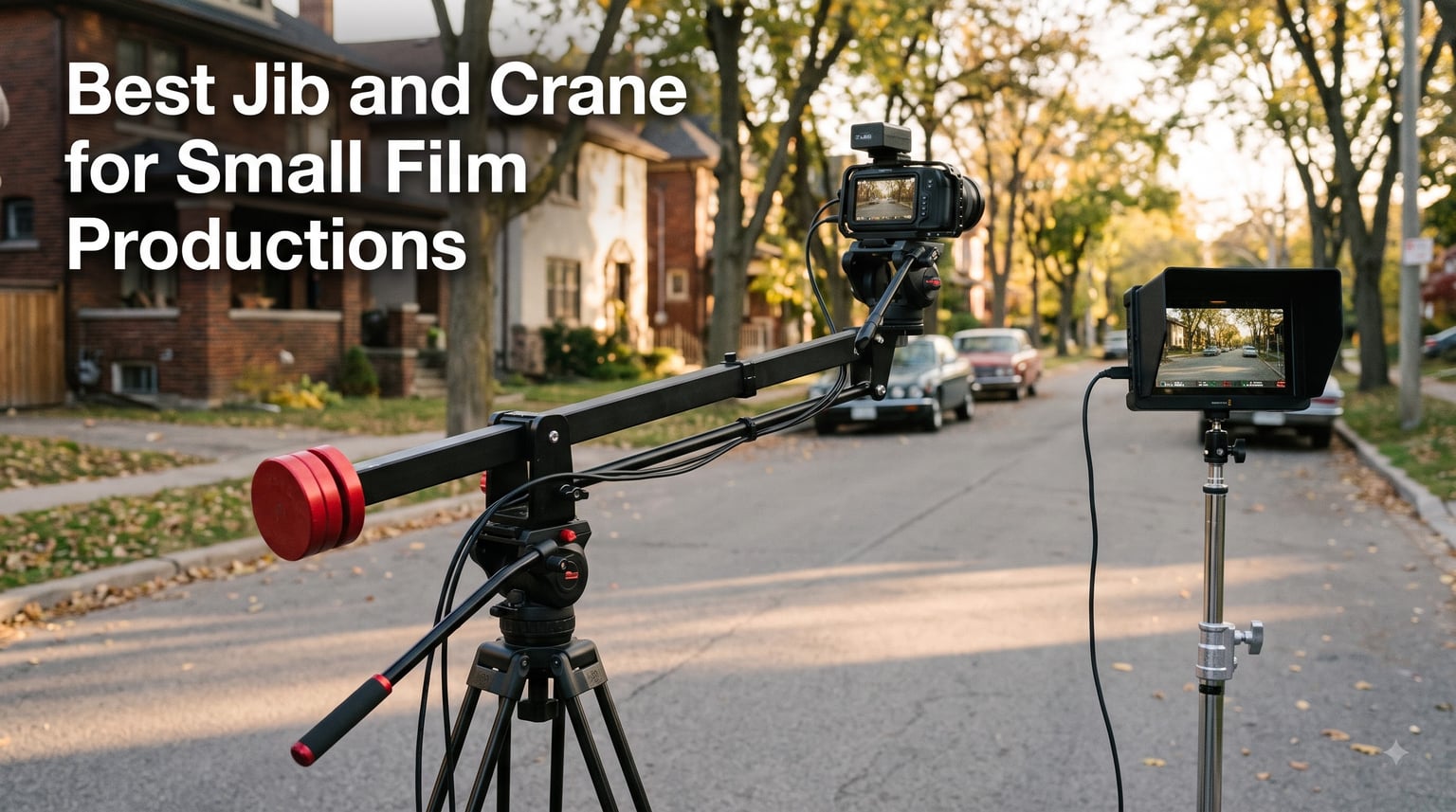 Best Jib and Crane for Small Film Productions