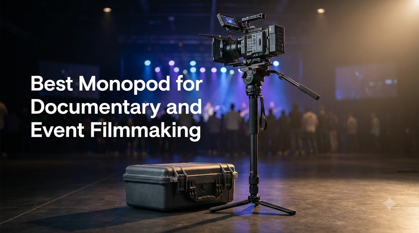 Best Monopod for Documentary and Event Filmmaking