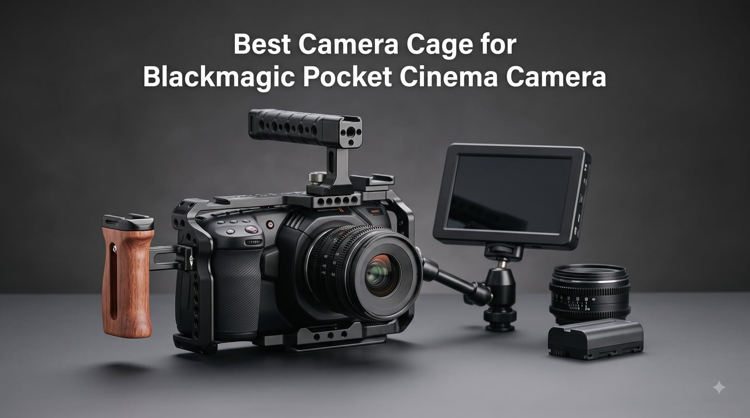Best Camera Cage for Blackmagic Pocket Cinema Camera