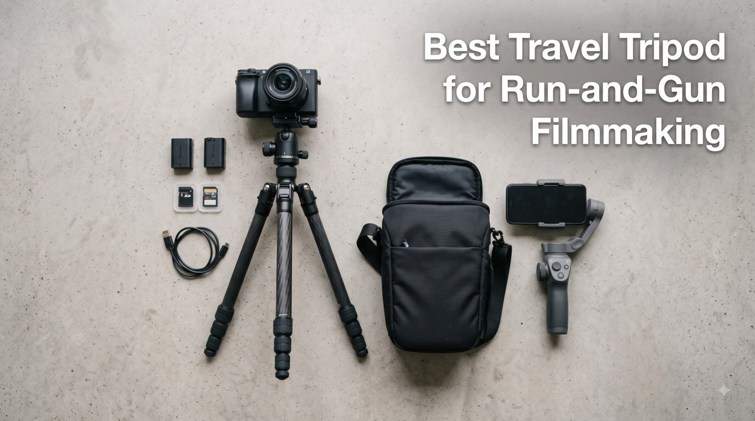 Best Travel Tripod for Run-and-Gun Filmmaking