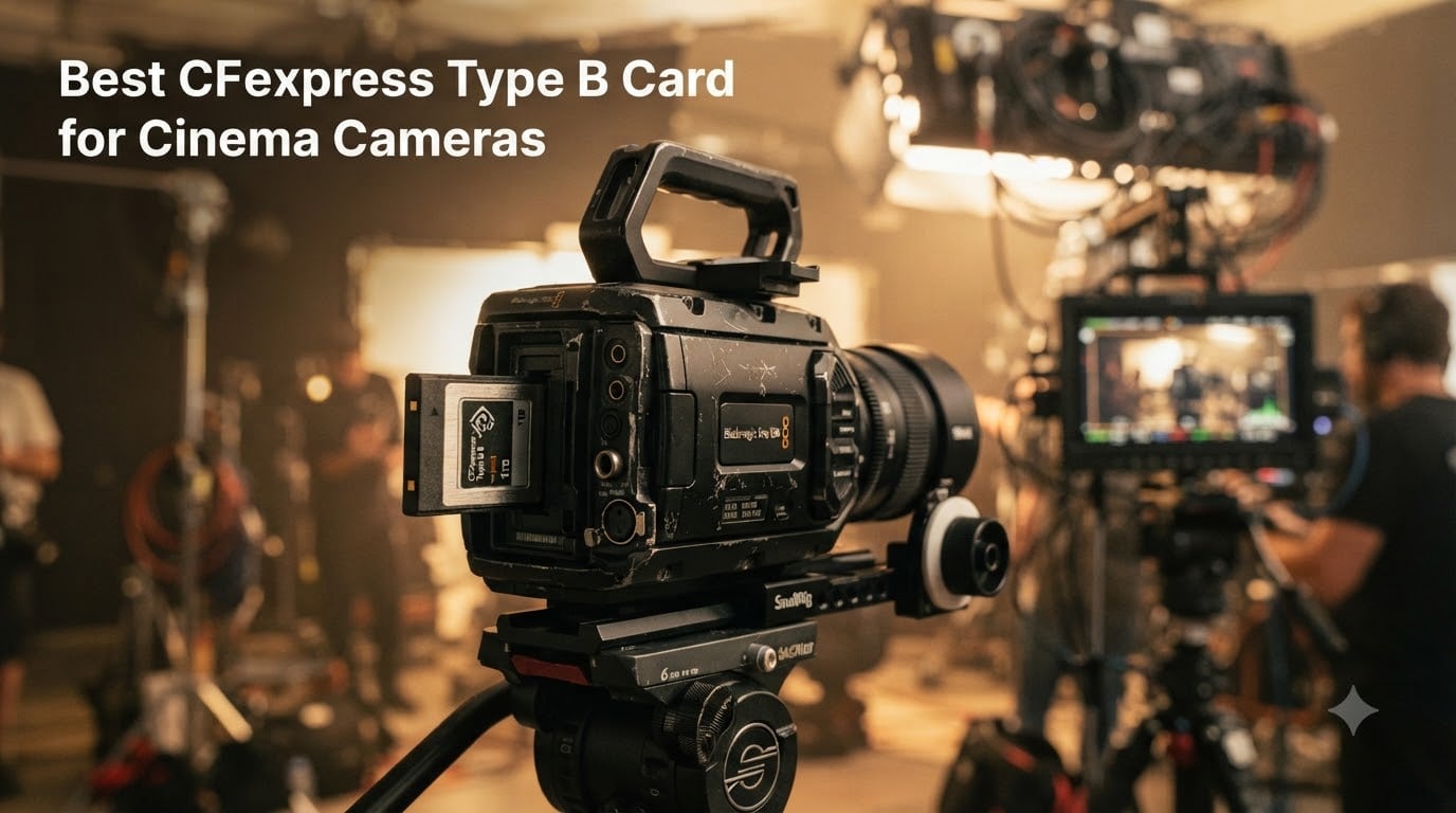 Best CFexpress Type B Card for Cinema Cameras