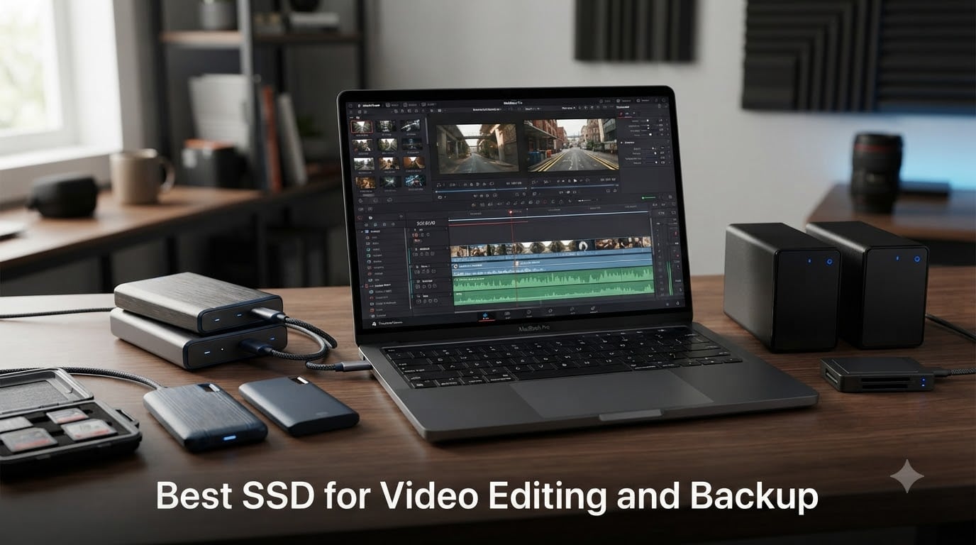 Best SSD for Video Editing and Backup