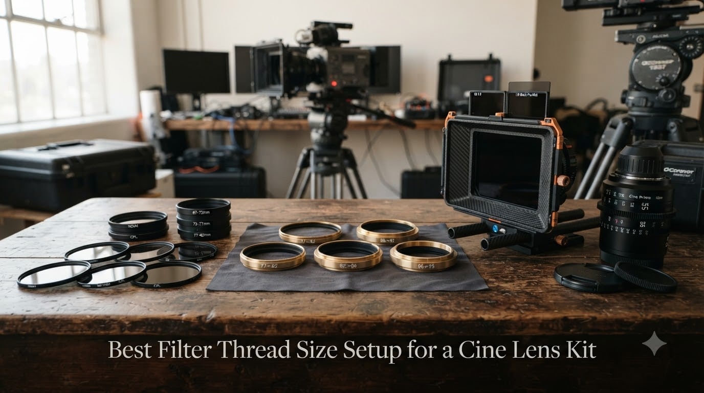 Best Filter Thread Size Setup for a Cine Lens Kit