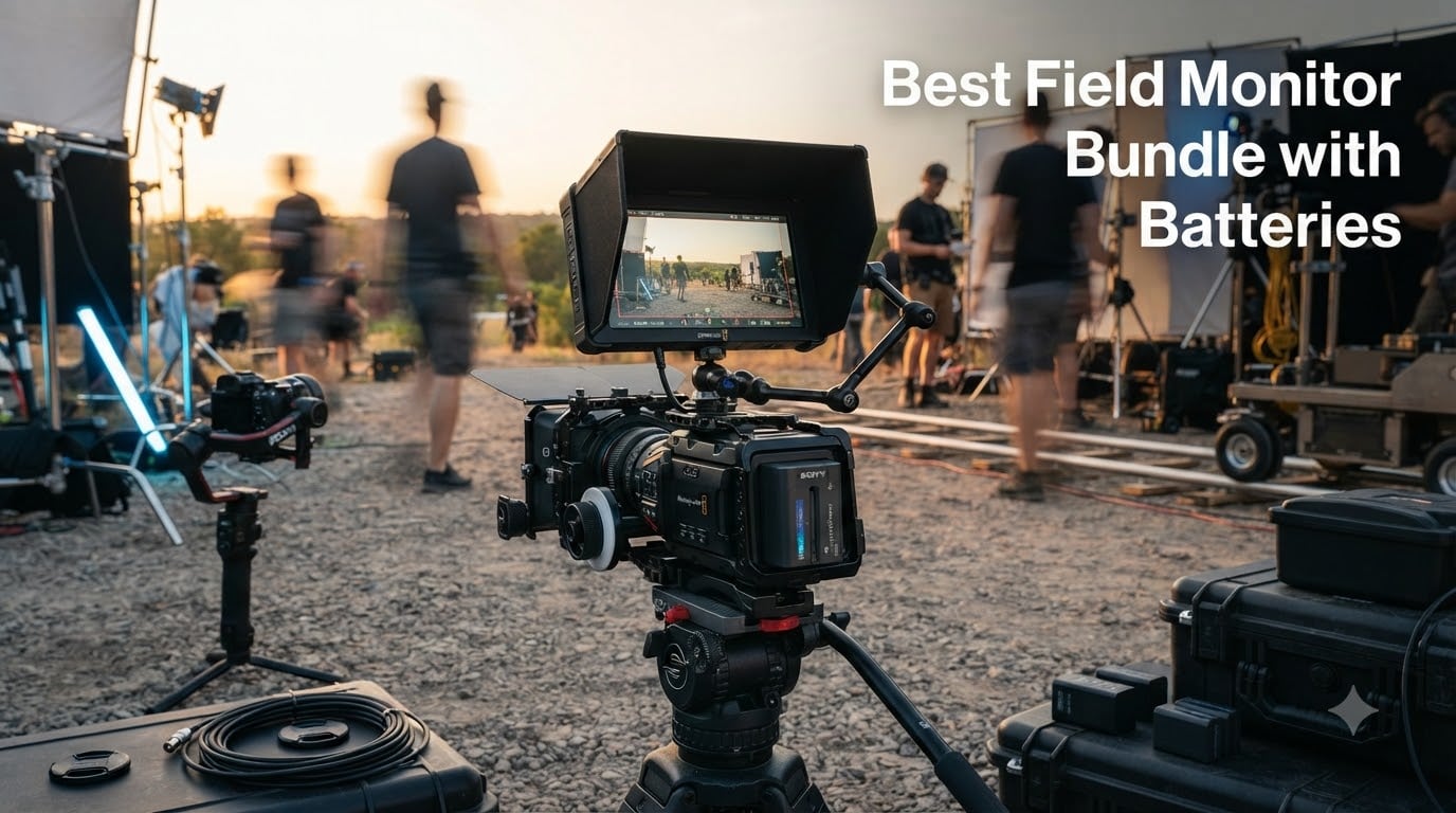 Best Field Monitor Bundle with Batteries