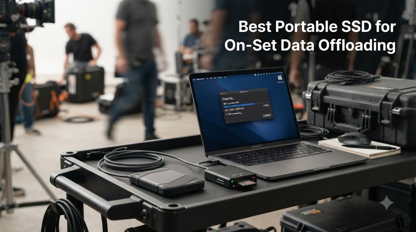 Best Portable SSD for On-Set Data Offloading