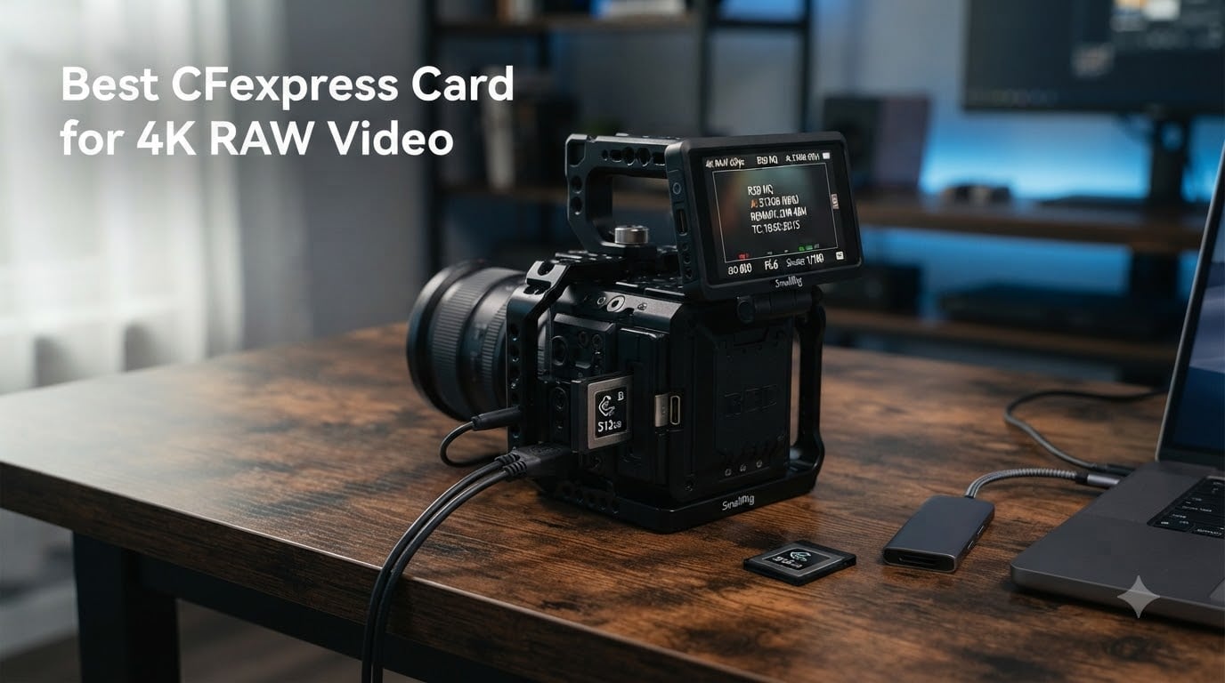 Best CFexpress Card for 4K RAW Video