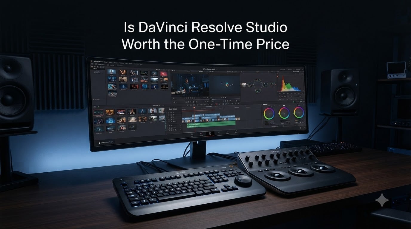 Is DaVinci Resolve Studio Worth the One-Time Price