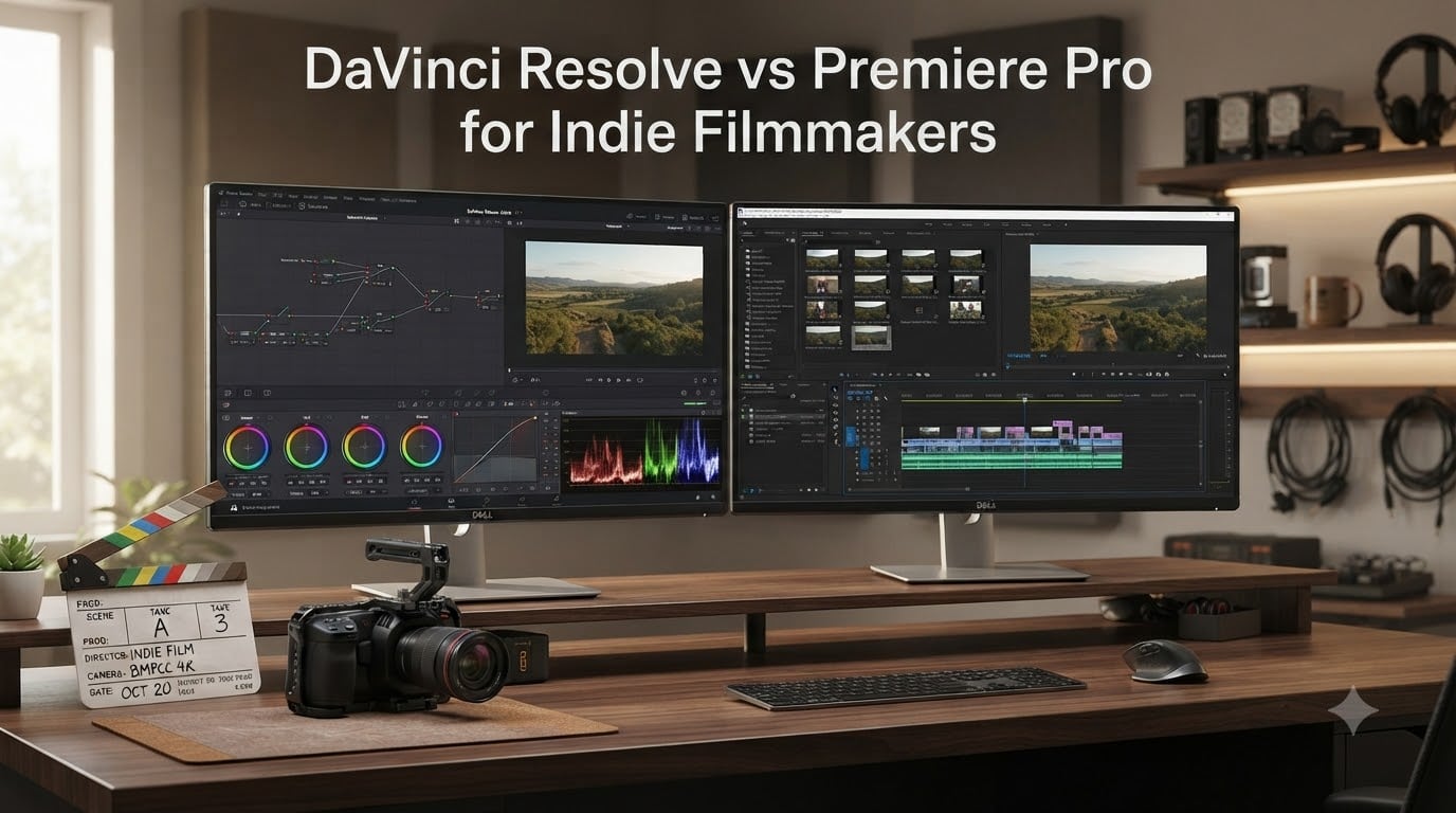 DaVinci Resolve vs Premiere Pro for Indie Filmmakers