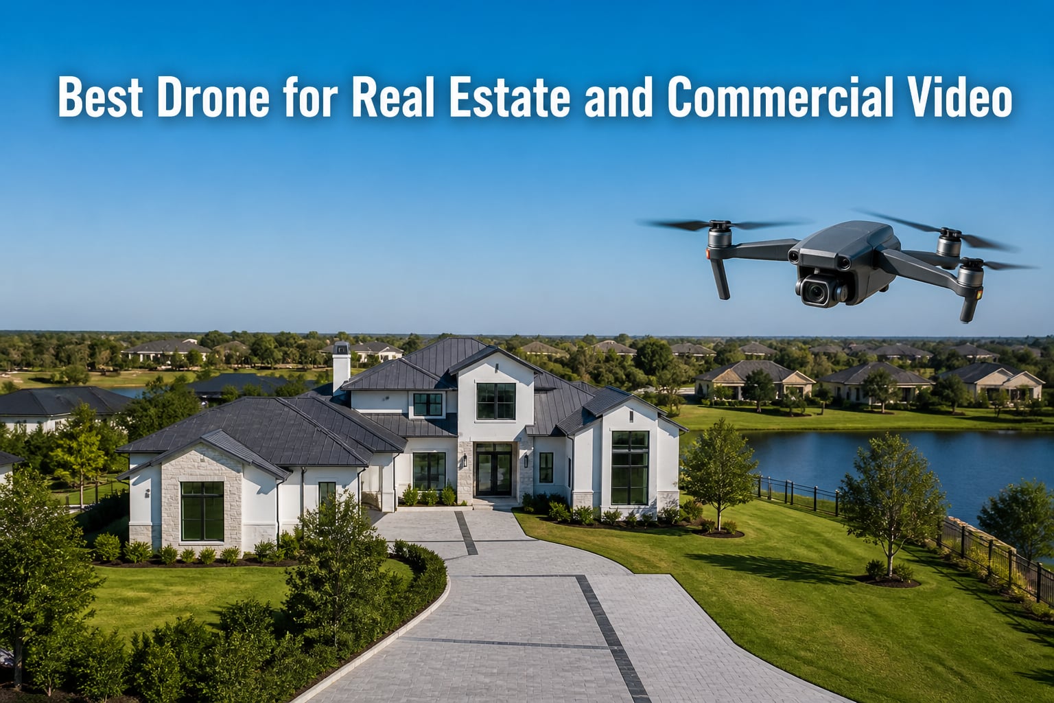 Best Drone for Real Estate and Commercial Video