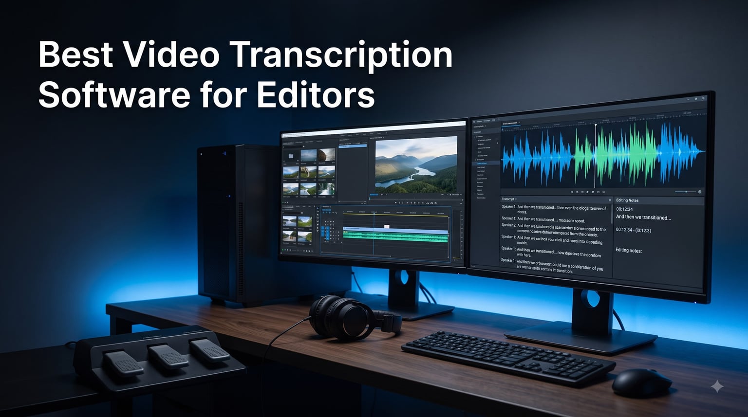 Best Video Transcription Software for Editors