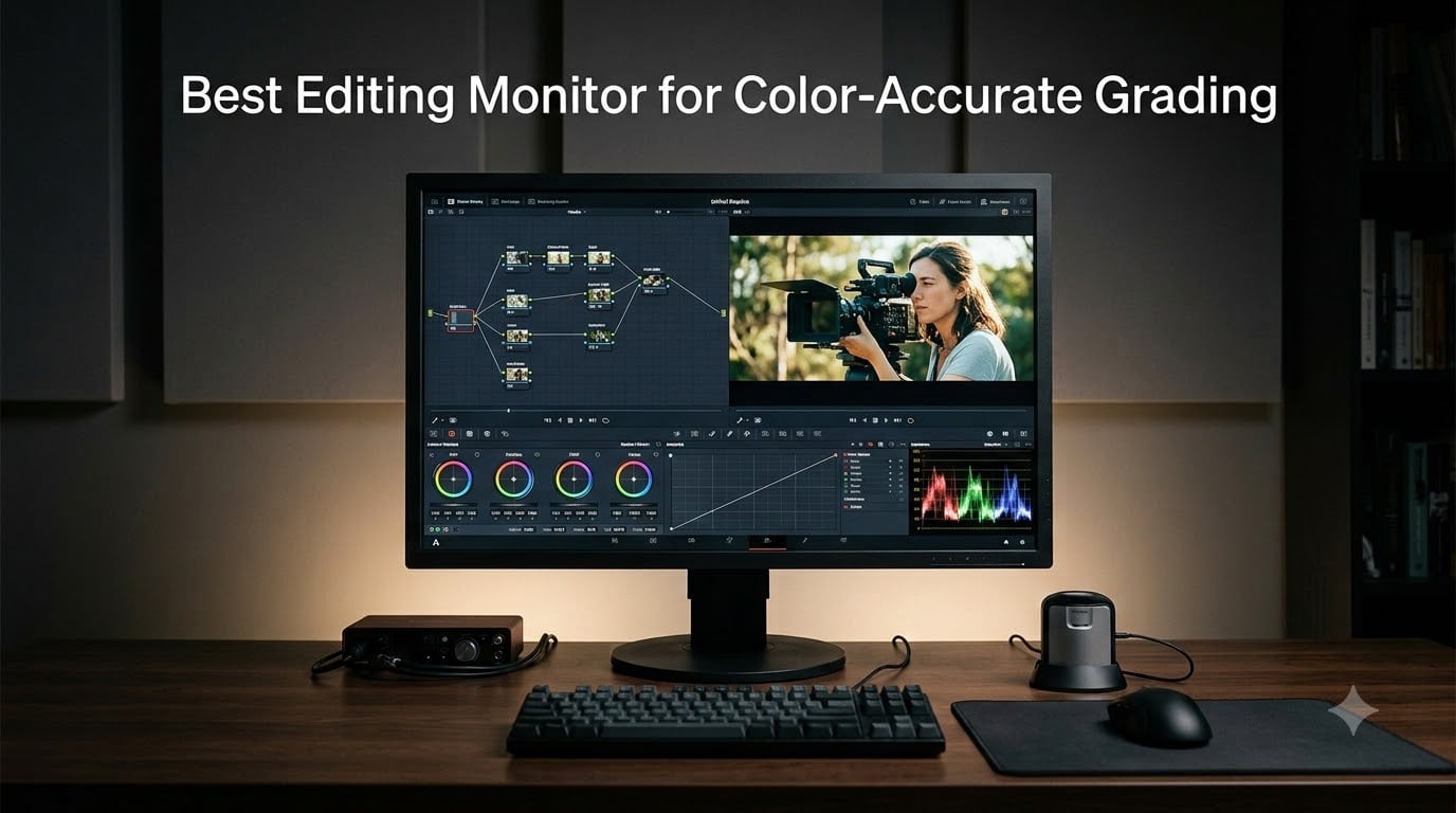 Best Editing Monitor for Color-Accurate Grading