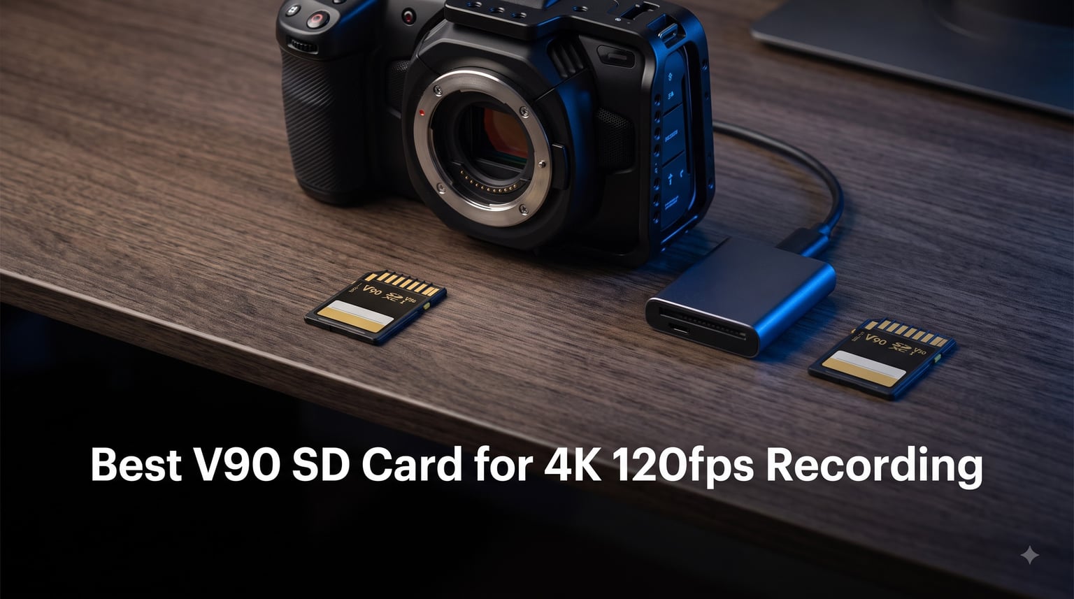 Best V90 SD Card for 4K 120fps Recording