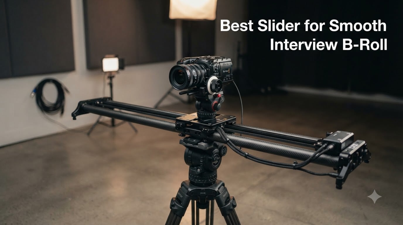 Best Slider for Smooth Interview B-Roll