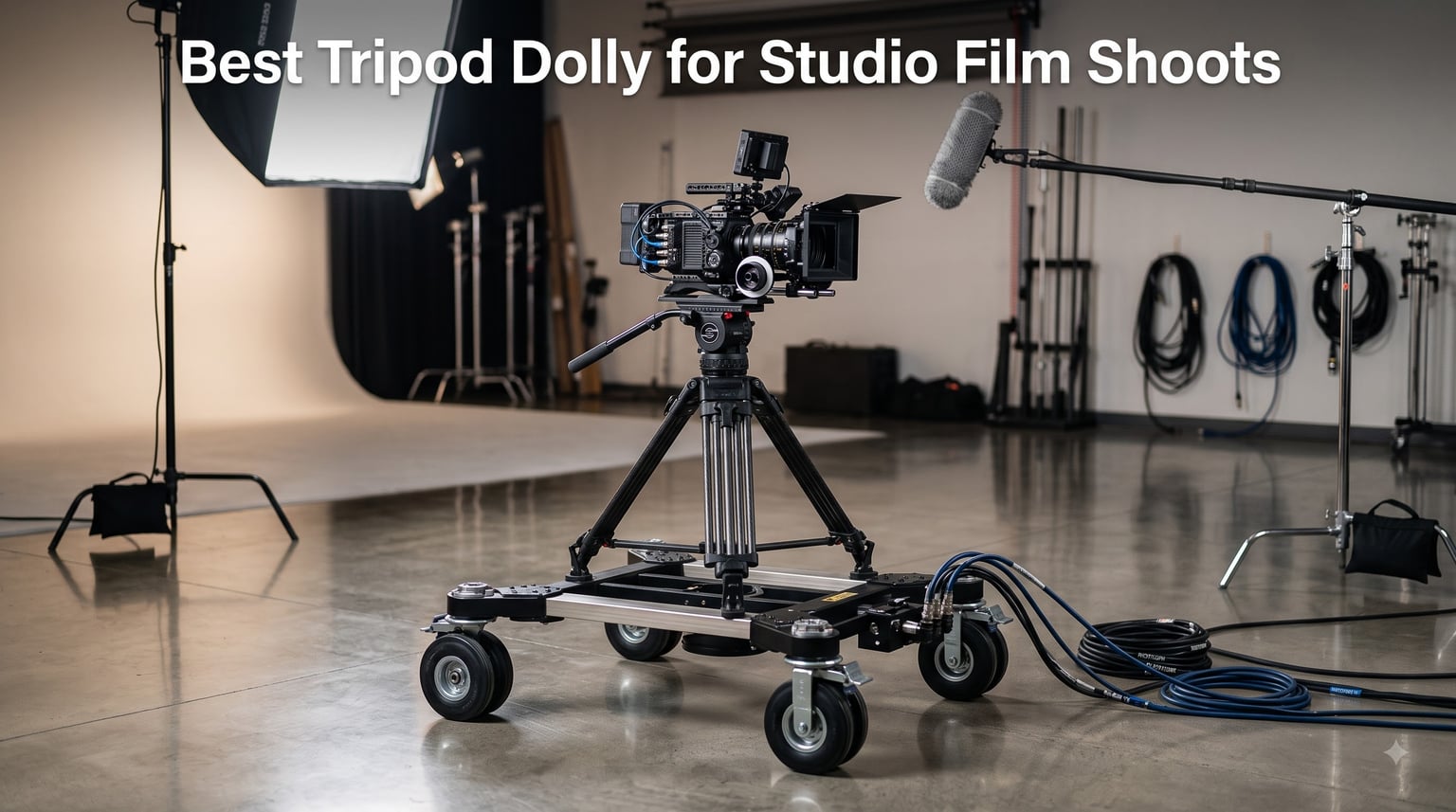 Best Tripod Dolly for Studio Film Shoots