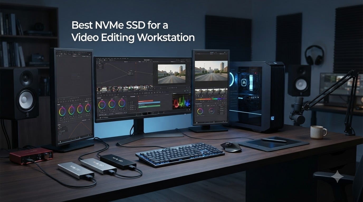 Best NVMe SSD for a Video Editing Workstation