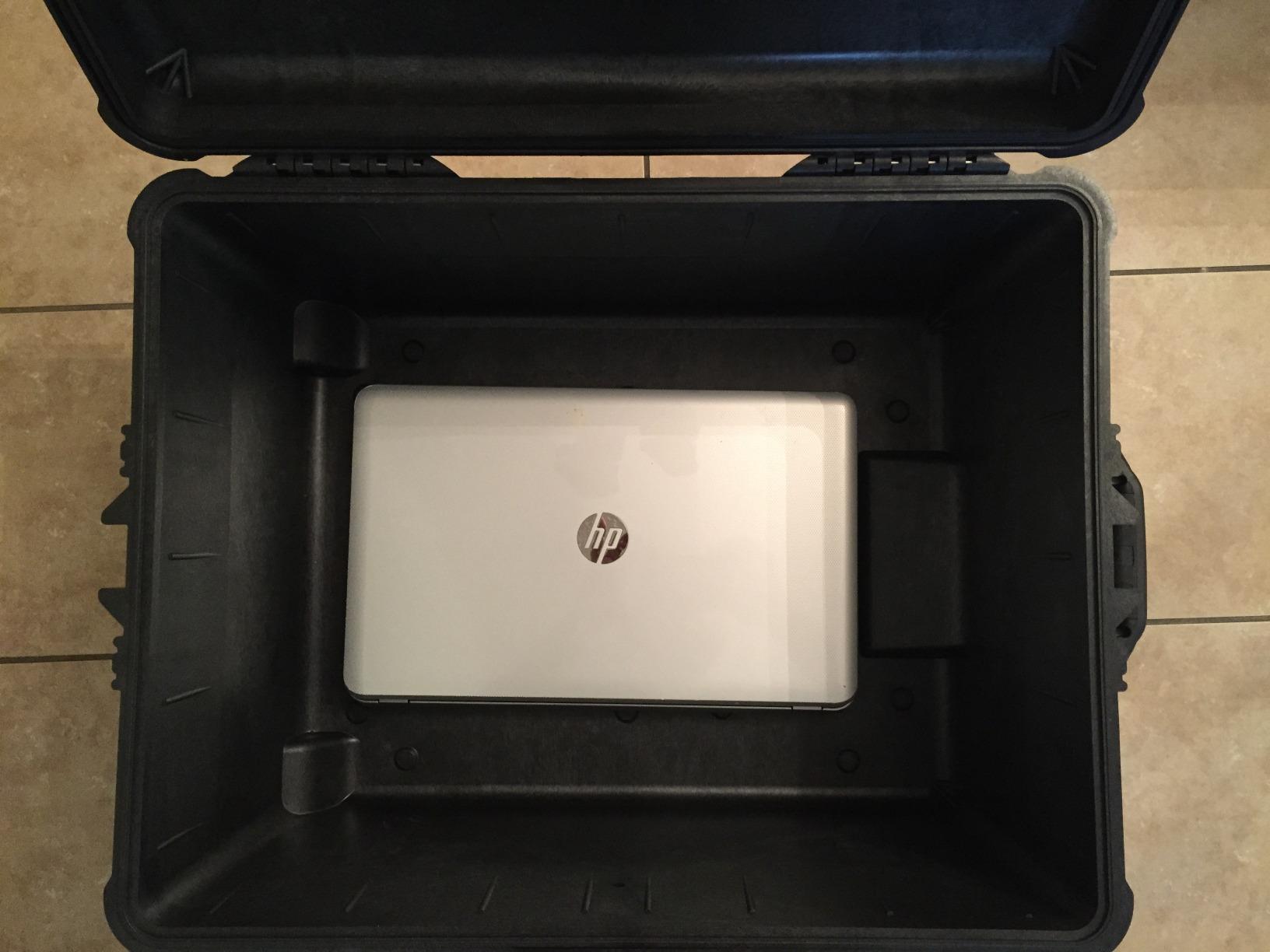 Pelican 1620 Wheeled Case No Foam customer photo 1