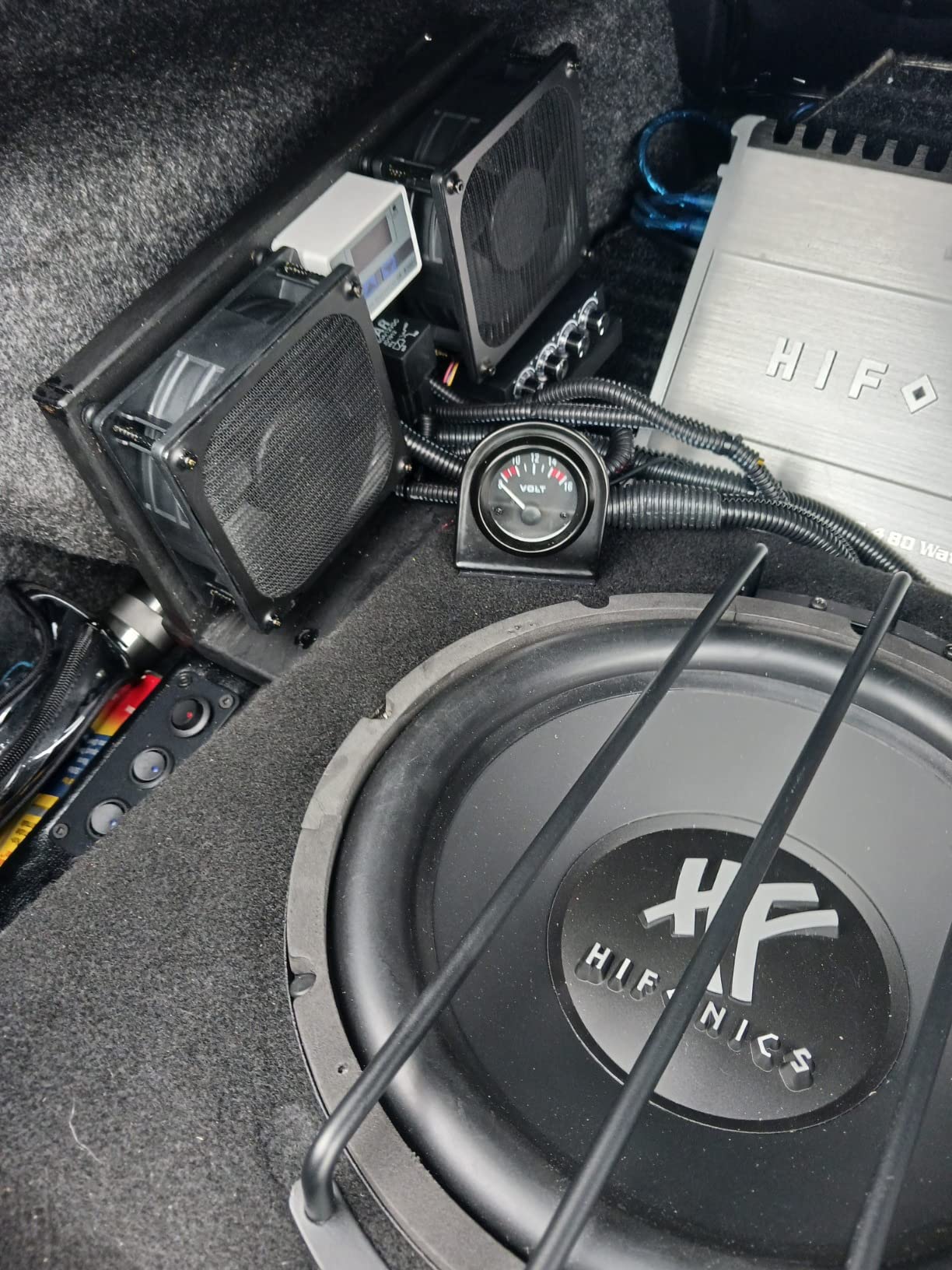 Hifonics HFX 12 Inch 800 Watt 4 Ohm Dual Voice Coil Car Subwoofer customer photo 1