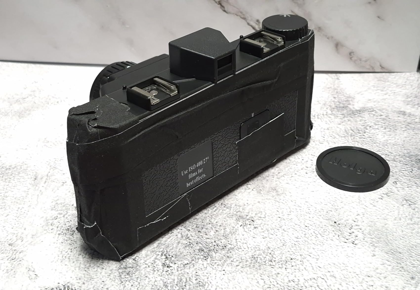 HOLGA Holga 120 Pan Panoramic Medium Format Film Camera 90mm Optical Lens, Panoramic Viewfinder, Bubble Level Indicator, Dual Hot Shoes, 120 Film Format customer photo 2