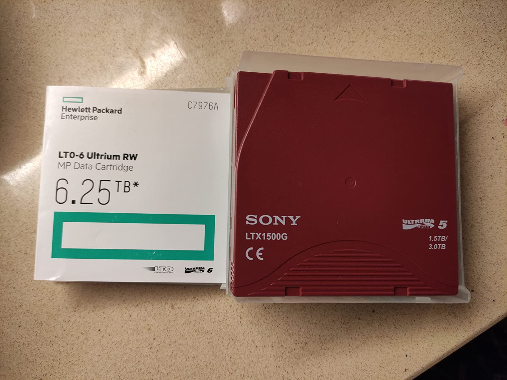 Hewlett-Packard Enterprise HP HEWC7976A LTO-6 Ultrium 6.25TB MP RW Data Cartridge customer photo 1