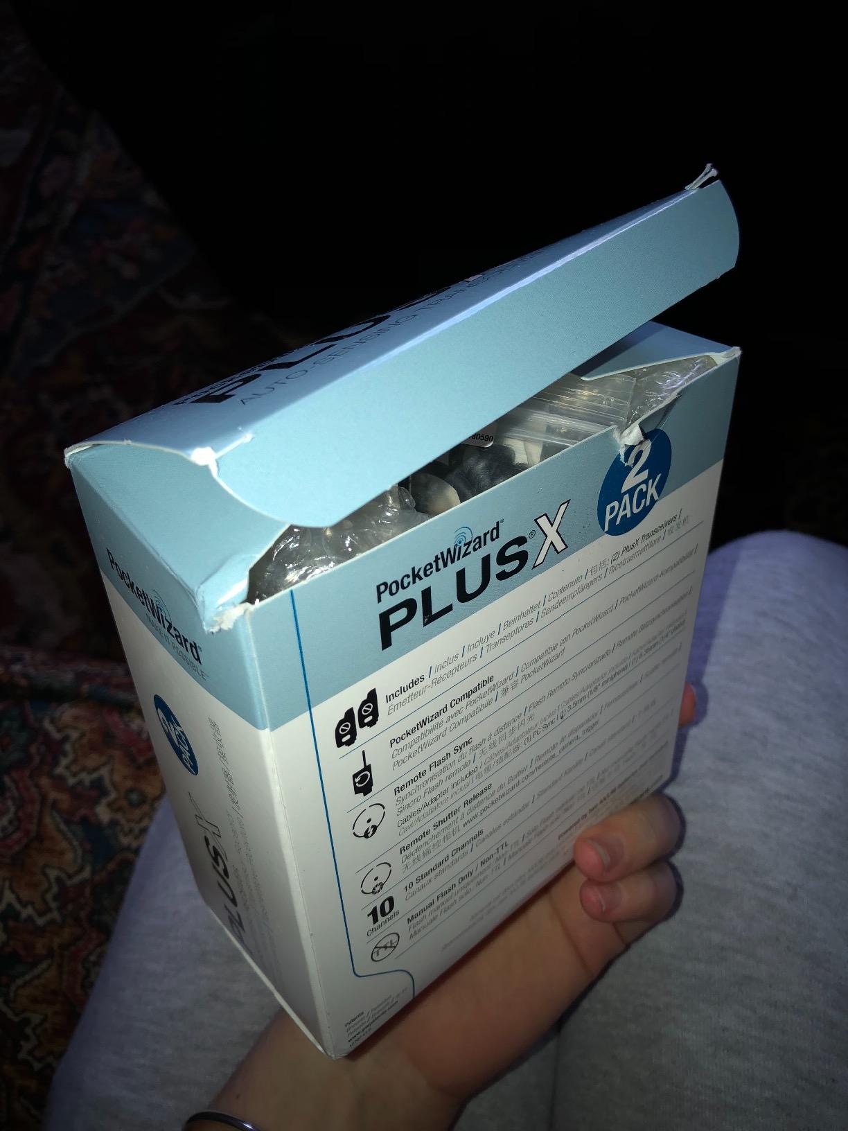 PocketWizard PlusX Wireless Radio Flash Remote Trigger customer photo 1