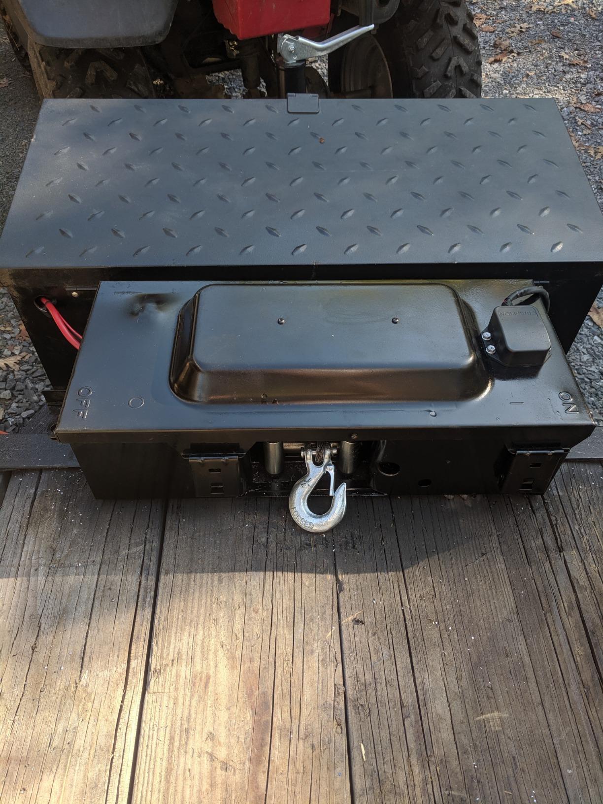Champion Power Equipment 4500-lb. ATV/UTV Wireless Winch Kit customer photo 1