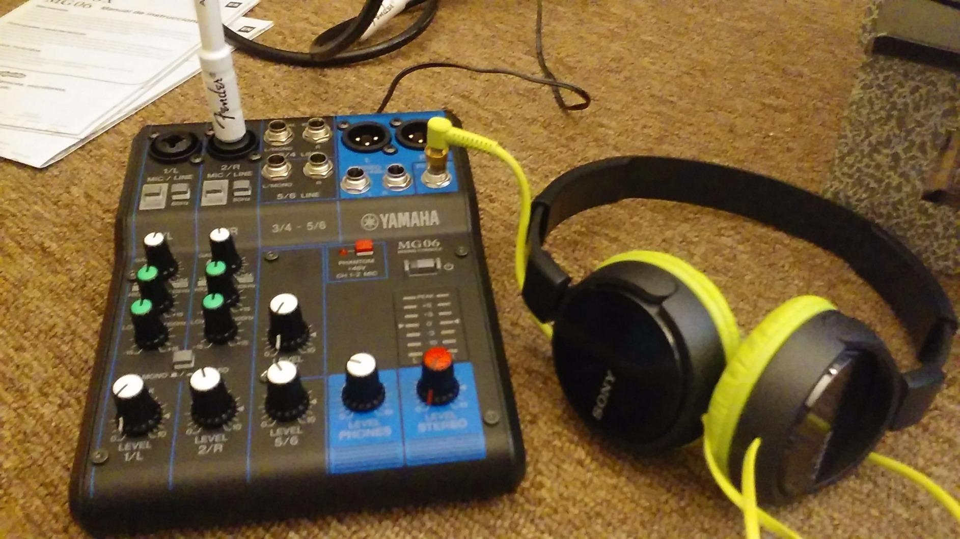 Yamaha MG06 6-Input Compact Stereo Mixer customer photo 1