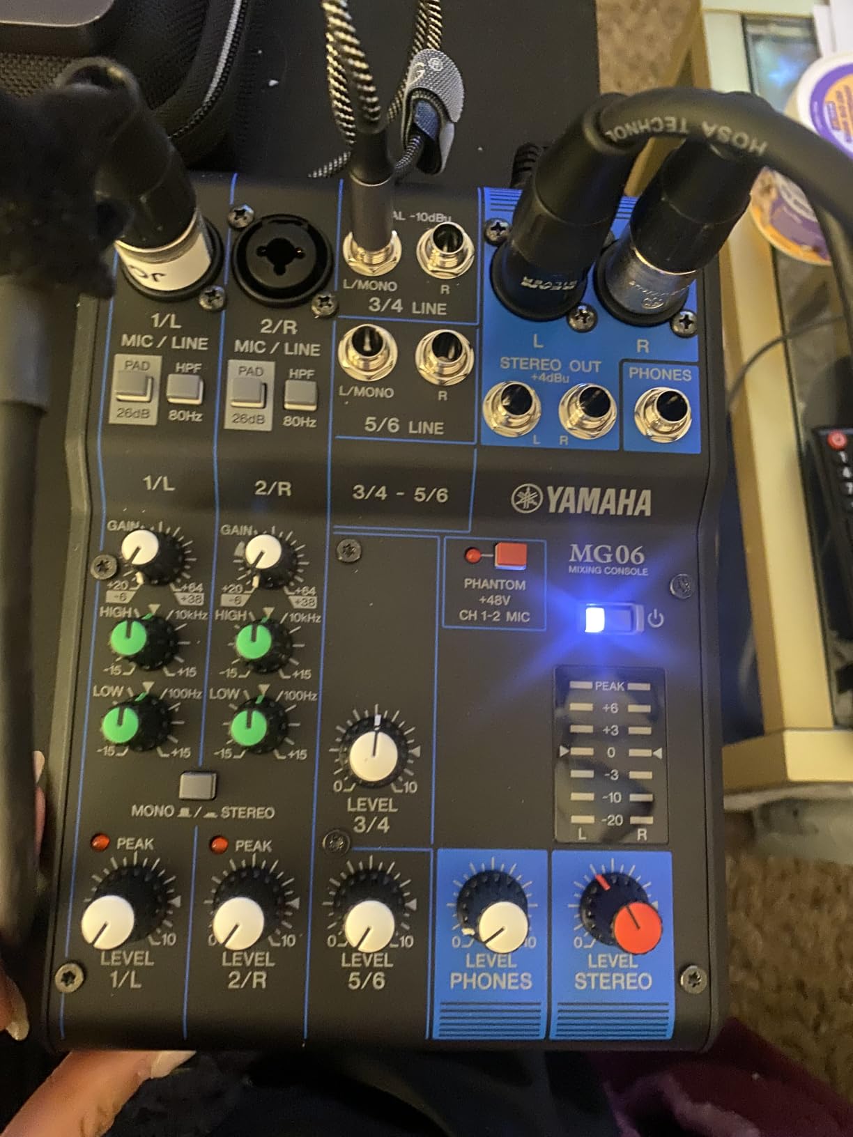 Yamaha MG06 6-Input Compact Stereo Mixer customer photo 2