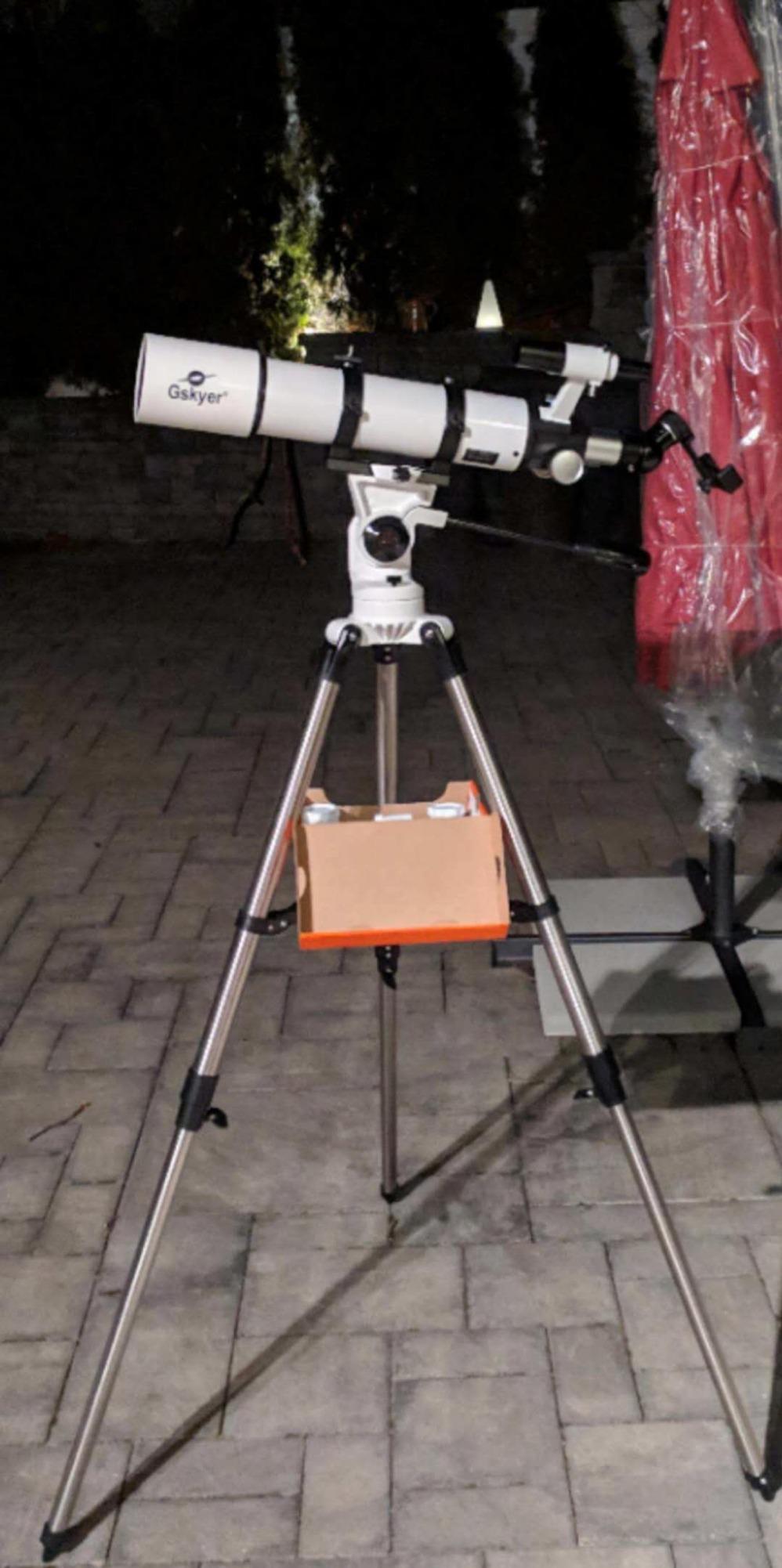 Gskyer Telescope 600x90mm AZ Astronomical Refractor Telescope for Adults customer photo 1