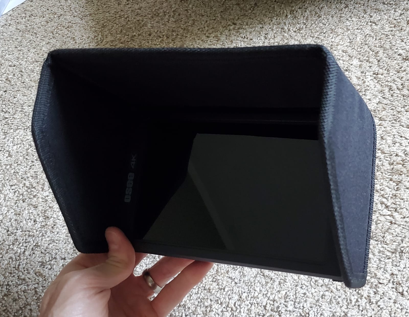 SummitLink Sunshade Sun Hood for 7 Inch LCD Monitor FPV Ground Station Phantom customer photo 1