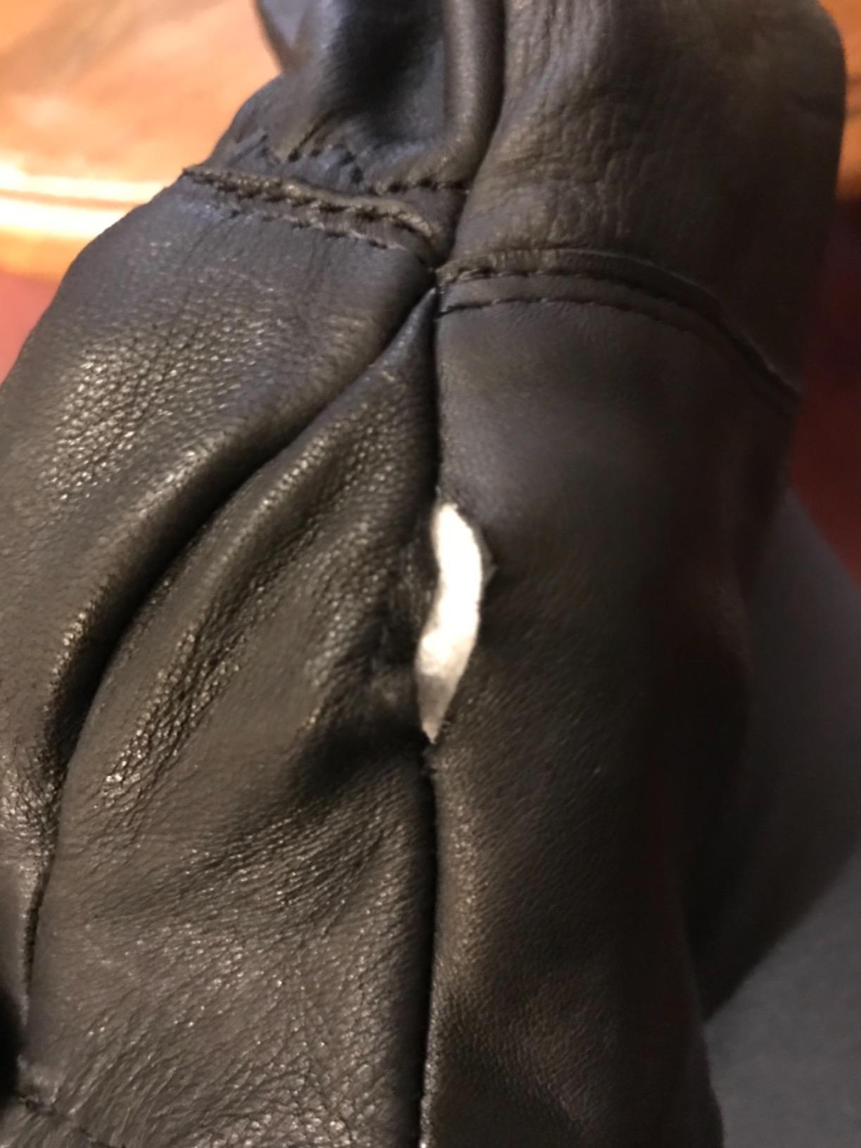 Milwaukee Leather Men's USA Northern Deerskin Leather Thermal Gauntlet Gloves customer photo 2