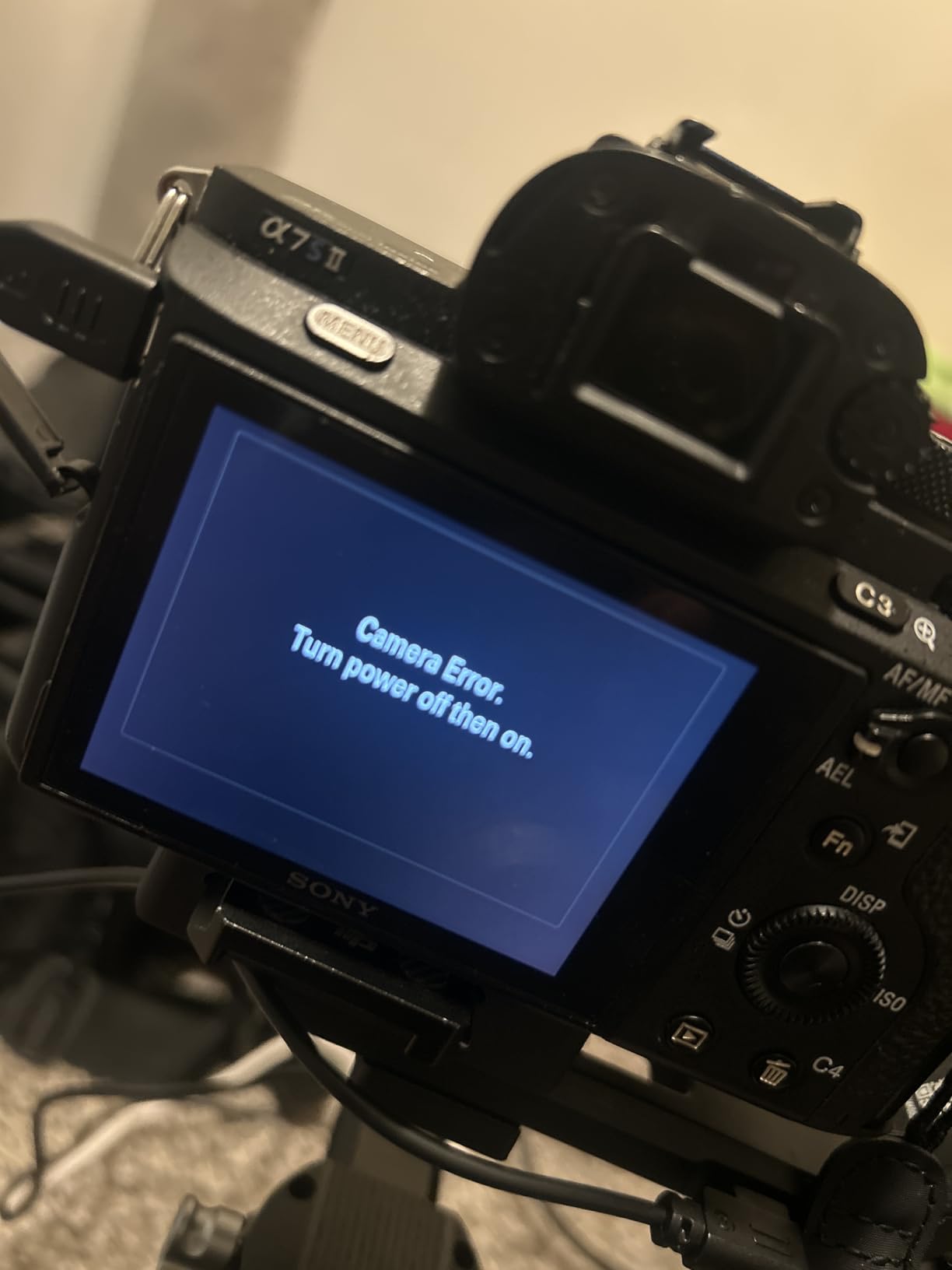 Sony a7S II ILCE7SM2/B 12.2 MP E-mount Camera with Full-Frame Sensor, Black customer photo 1