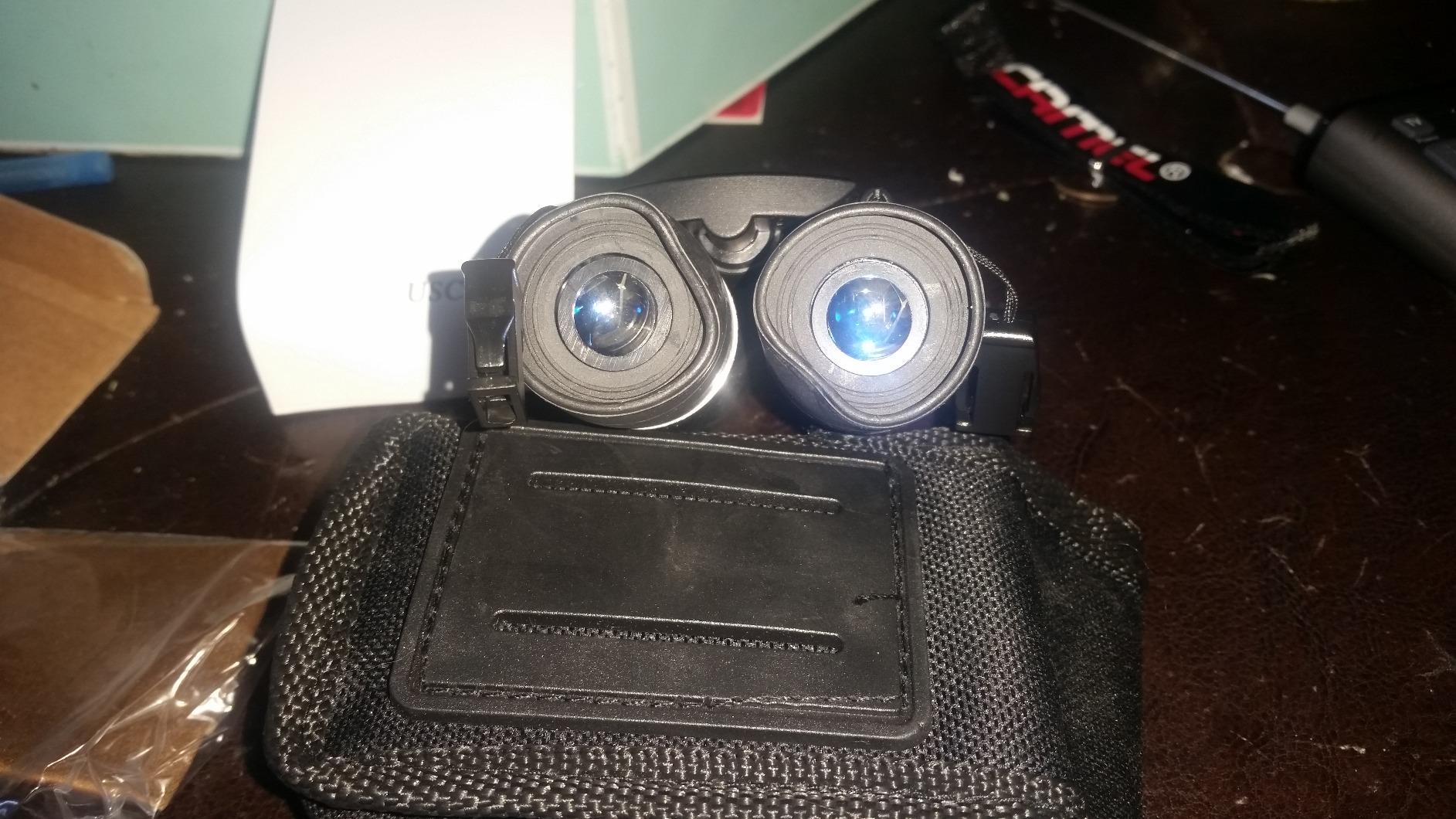 USCAMEL Compact Binoculars for Adults 8x21: Small Binoculars for Travel customer photo 1